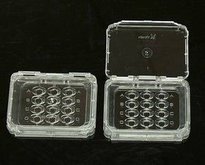 Micro-well dish with lid 6/pk