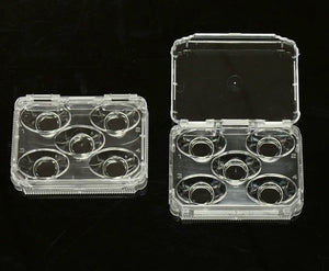 5-well dish with lid, 6/pk