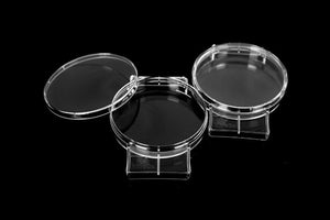 VitroDx 50 x 9 mm (low wall) IVF / ICSI / Biopsy dish w/ lid + ID marking tab