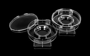 IVF one well dish with mark area, 60 x 15mm, 10 / pack