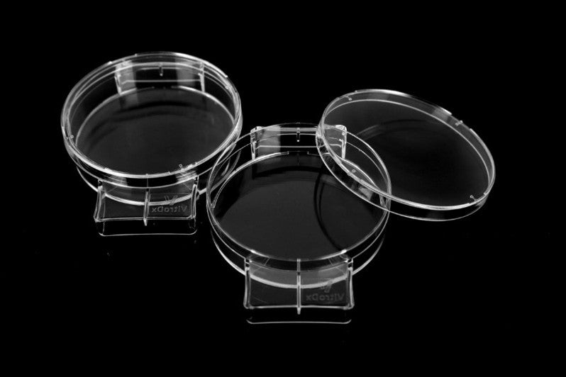 IVF round dish with lid, 100 x 20mm, 10 / pack