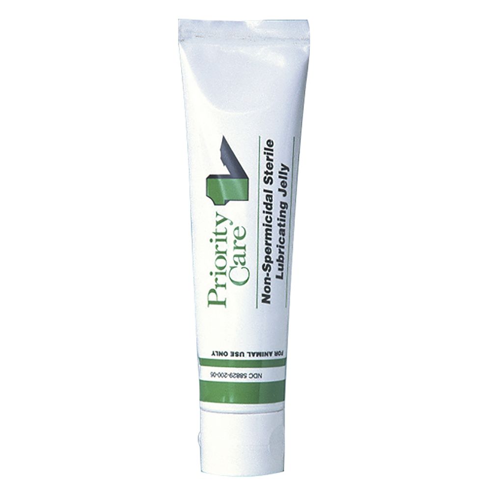 Priority Care, non-spermicidal, sterile lube jelly, 5 oz, each