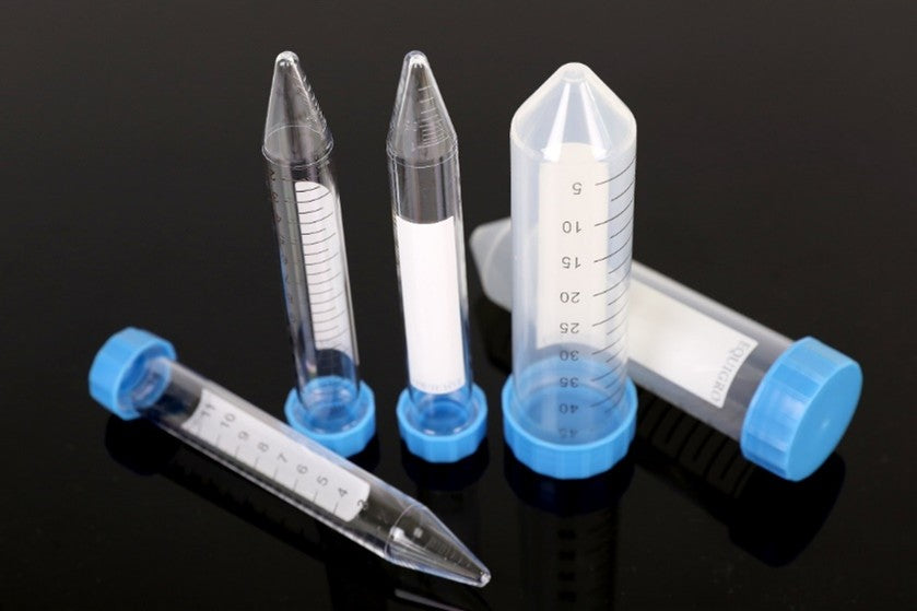 50mL centrifuge tubes, PP, Sterile, 25/pk