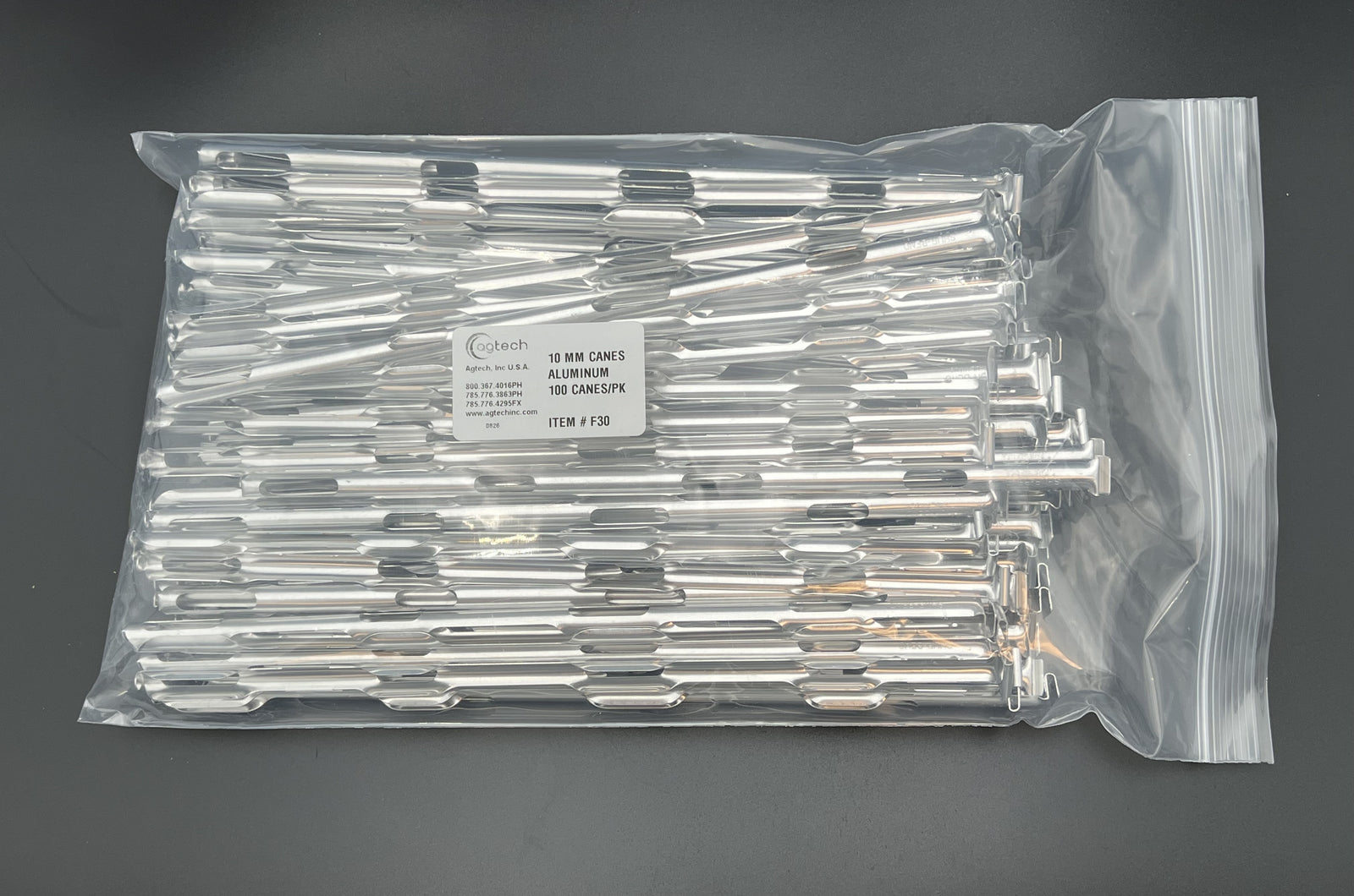Cane, 10mm, 100/pk