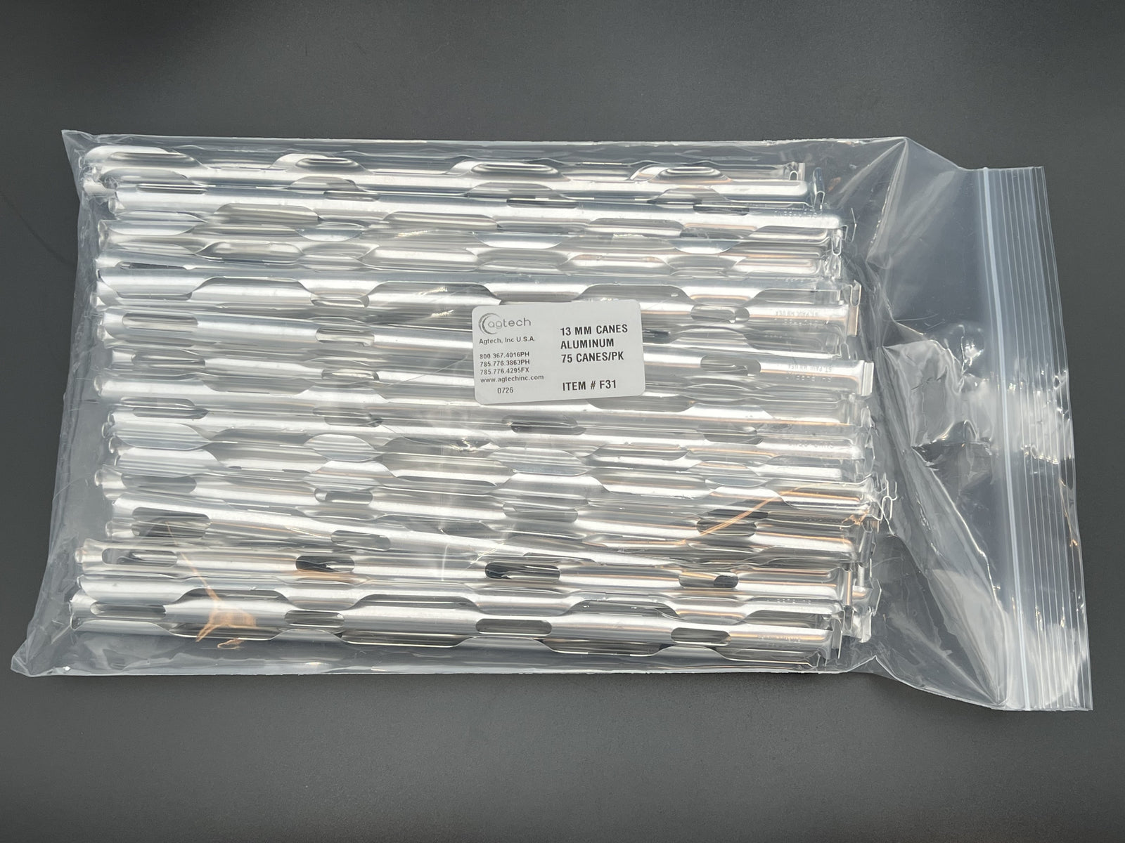 Cane, 13mm, 75/pk