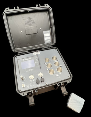 Vacuum pump for oocyte aspiration in horses with heater for 500ML