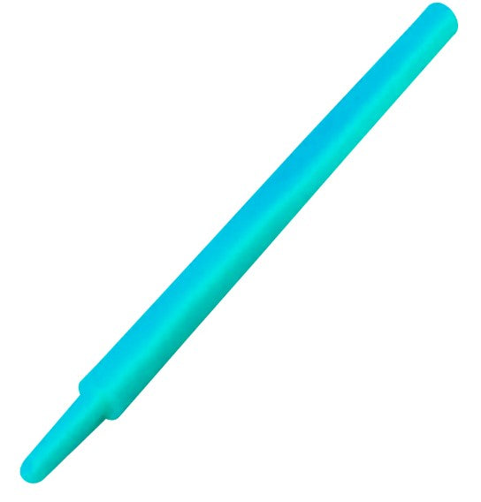 Sealing  / ID plug for 0.25cc straw, 47mm long, blue, not sterile, 100/pk