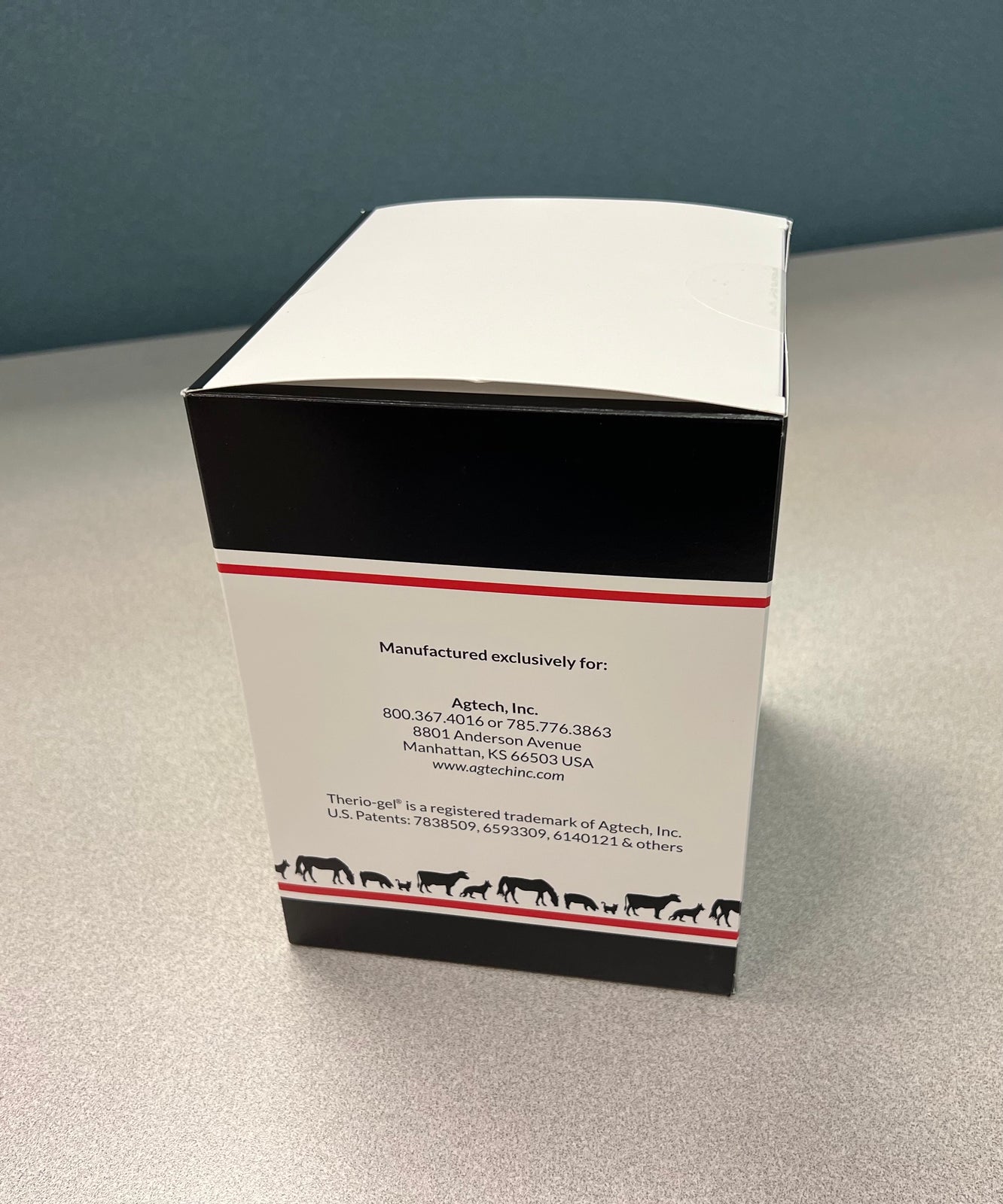 Therio-gel® non-spermicidal lubricant for veterinary fertility, patented formula, 10 x 5 oz tubes per box, each