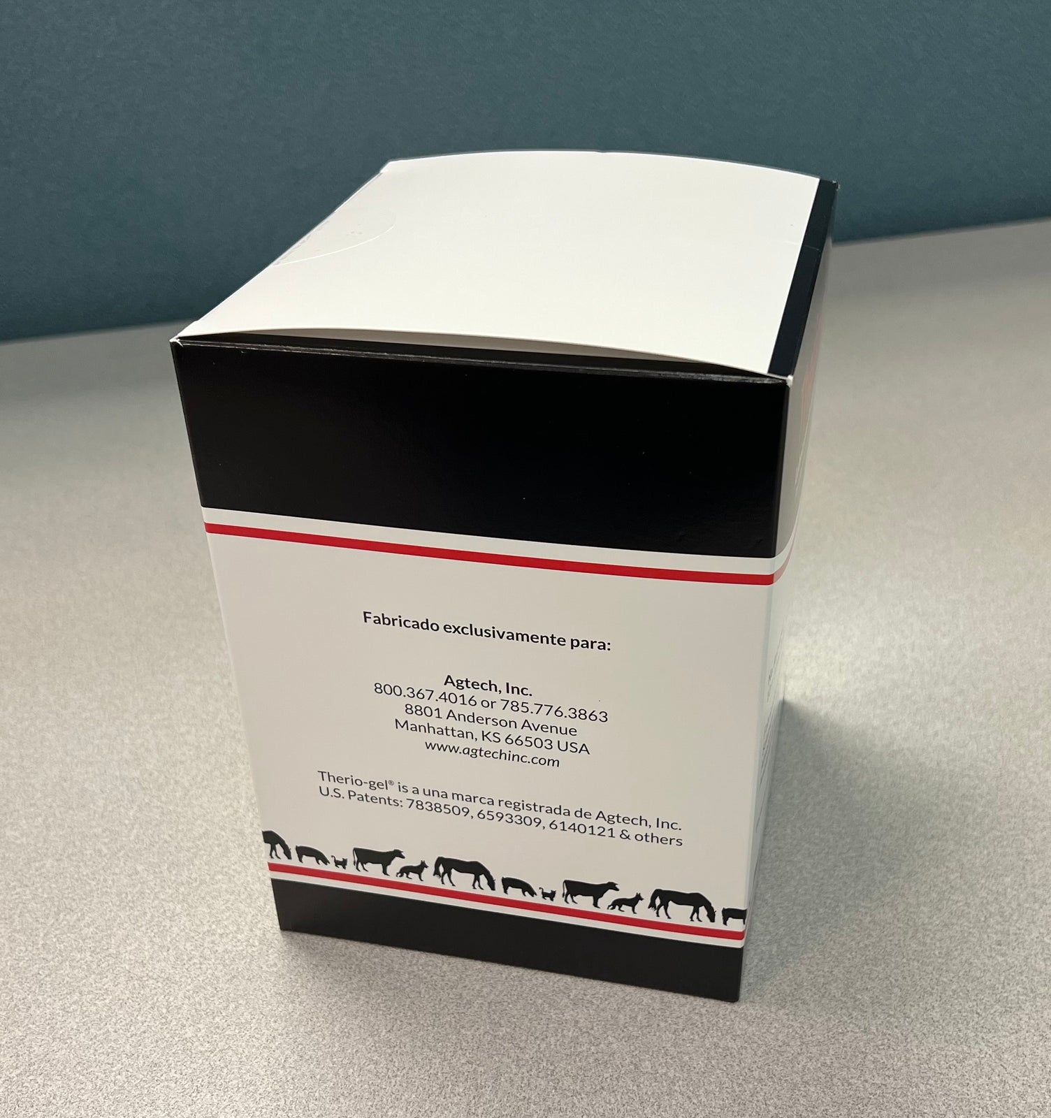 Therio-gel® non-spermicidal lubricant for veterinary fertility, patented formula, 10 x 5 oz tubes per box, each