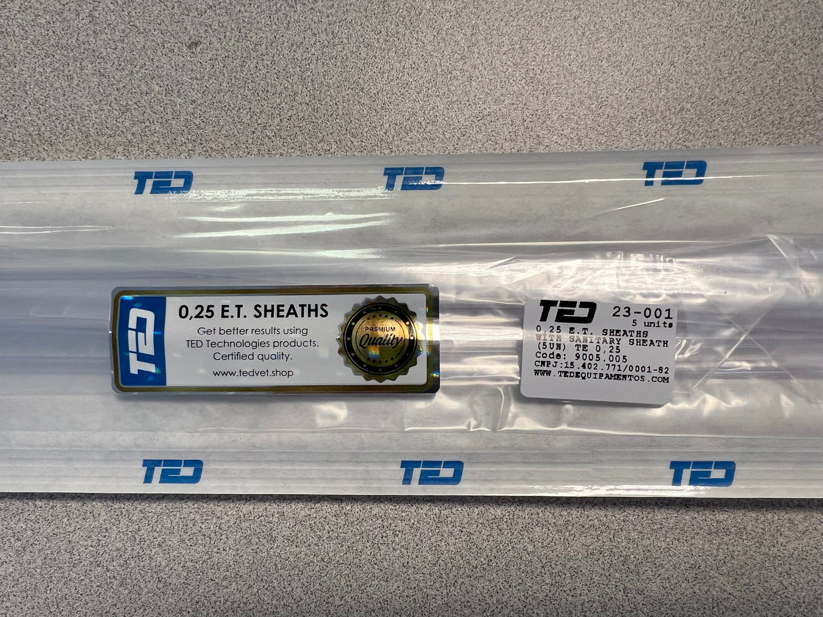 ET Sheath 0.25cc With Chemise (5 per pack)