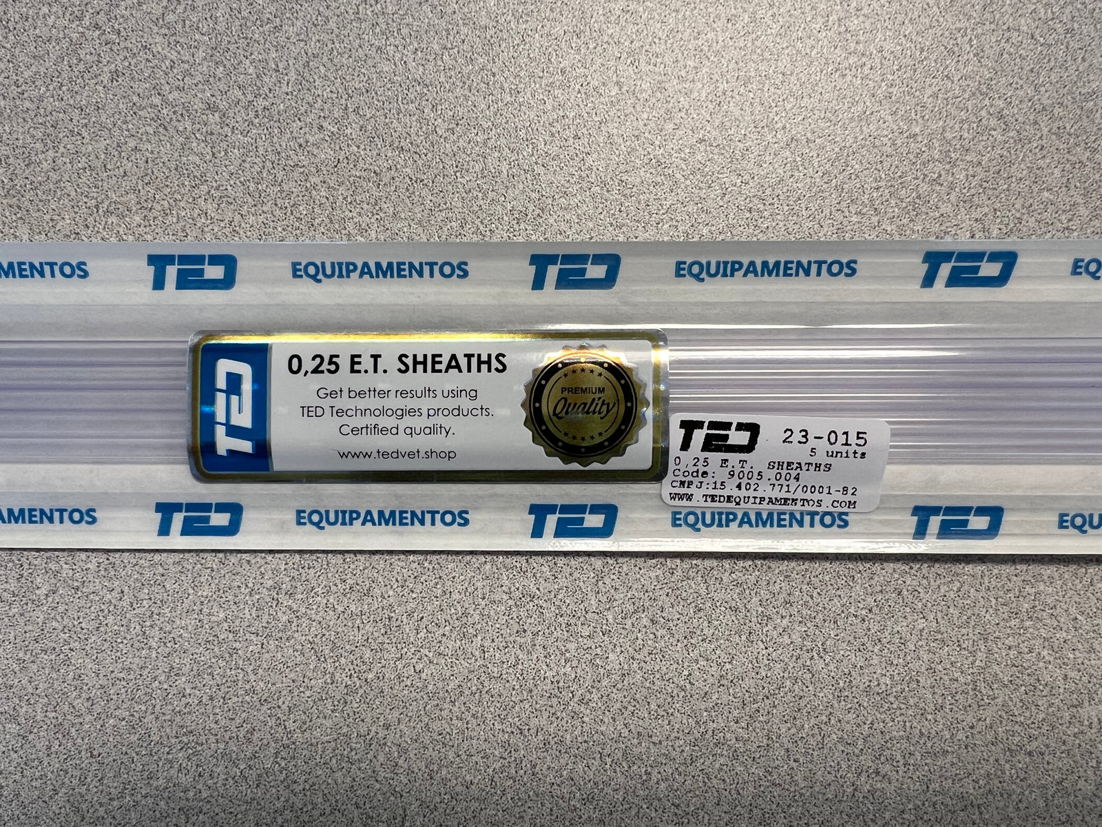 ET Sheath 0.25cc (5 per pack)