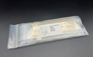 Straws, W&P, Radiated, .5cc, Clear, 50/pk