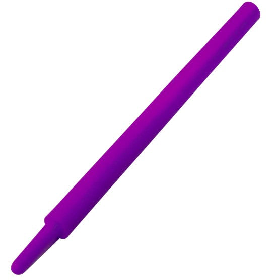 Sealing  / ID plug for 0.25cc straw, 47mm long, purple, not sterile, 100/pk