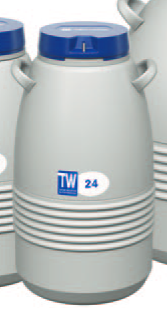 Nitrogen Tank, TW24-11M, w/6x11 Canisters, Each
