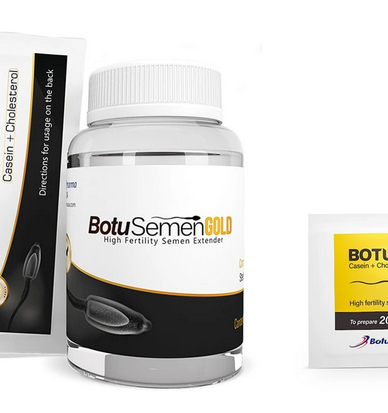 BotuSemen Gold, For High Fertility Semen Extender, 200ml, Each
