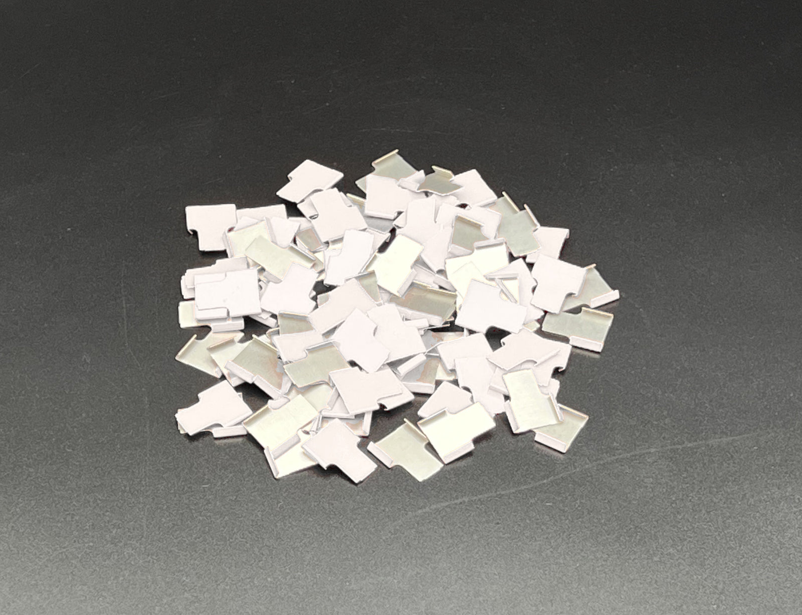 Cane Tabs, White, 100/Bag