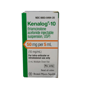 Rx Kenalog Inj 10mg/ml 5ml (Triamcinolone)