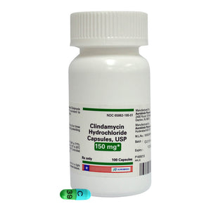 Clindamycin Hydrochloride Rx, Capsules,