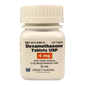 Dexamethasone Rx Tablets, 4 mg x 100 ct