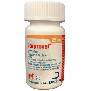 Carprovet (Carprofen) Chewable Tab 25mg 60s