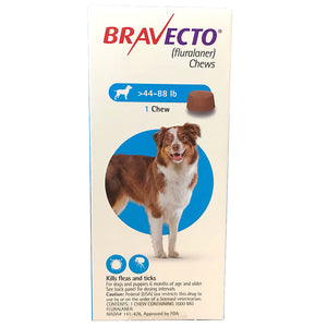 Rx Bravecto Chews 44-88lb