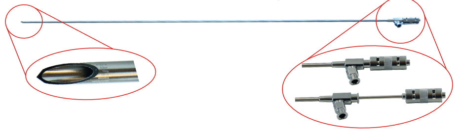 OPU Aspiration Needle Set, 12G Double Lumen Needle, Equine, Each