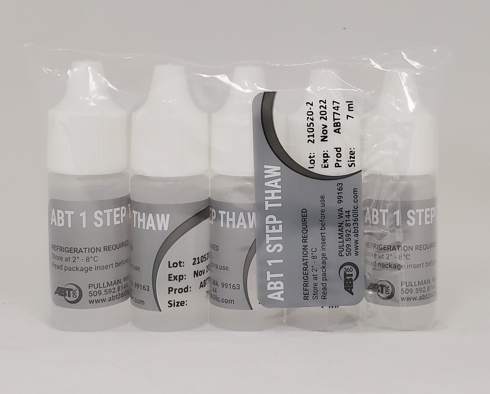 1 Step Thaw, 1m Sucrose, 5x7ml Vials, Each