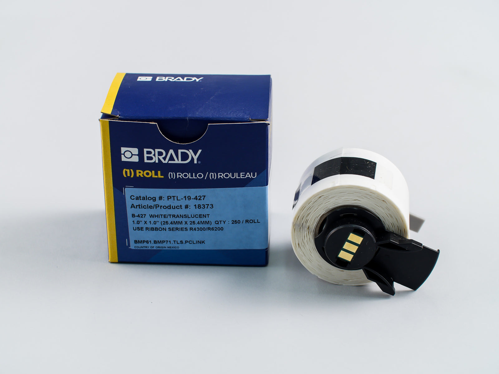 Labels, For 0.25cc Straws, Nitrogen Stable, While, 250/Roll, Each