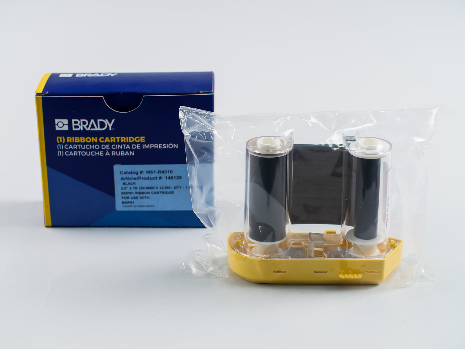 Ribbon, For M610 (BMP61, H61) Label Machine, Each