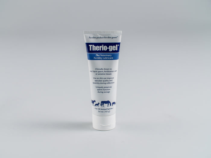 Therio-gel® Lubricant for veterinary fertility, patented formula, 10 x 5 oz tubes per box
