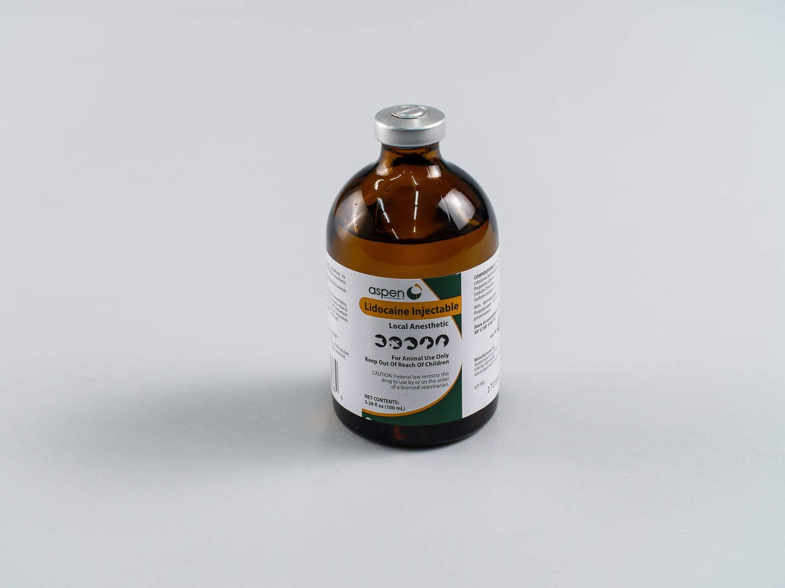 Lidocaine, Rx, 100ml, Each