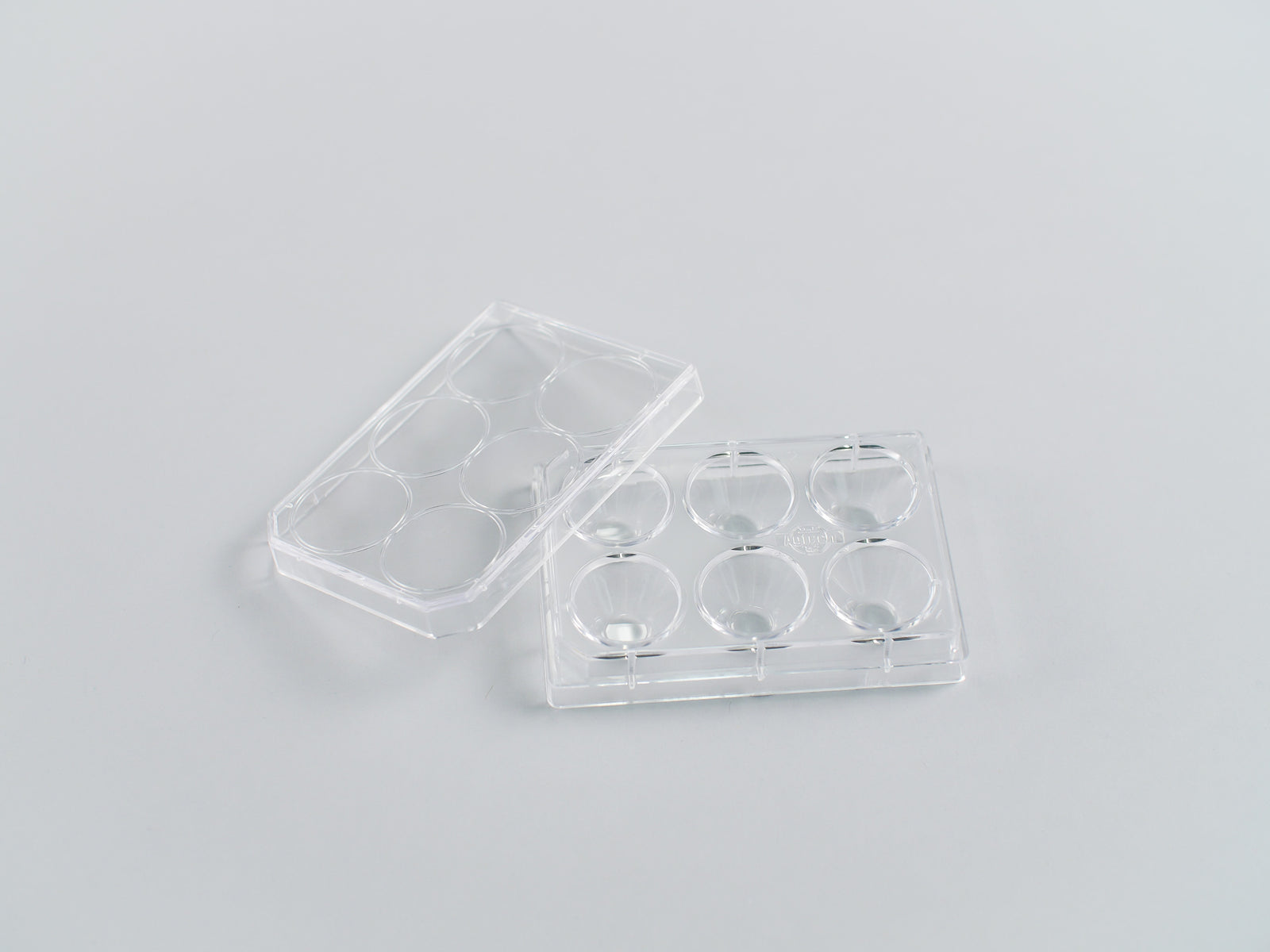 Solution™ Dish, 6 Well, w/Lid, Individually Wrapped, 10/pk