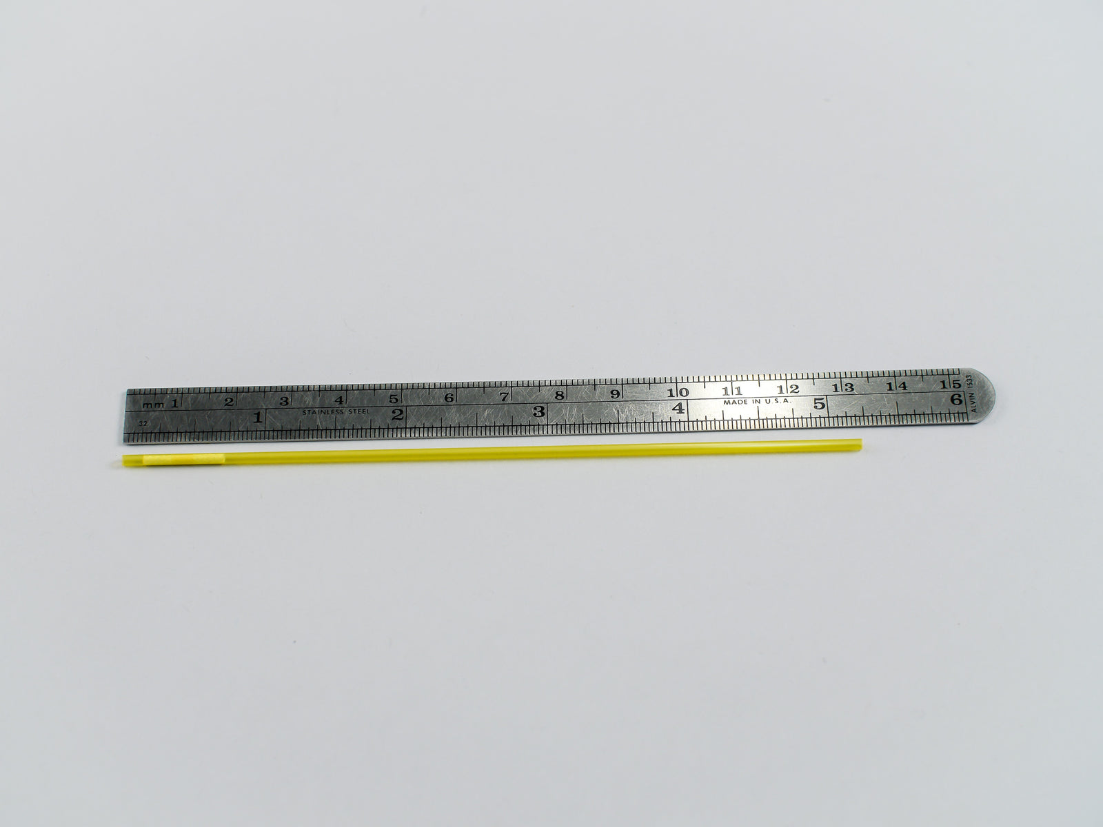 Straws, 0.25cc, Yellow, Radiated, 50/pk